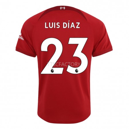 Divisa di Calcio Liverpool Luis Diaz 23 Prima 2022/2023